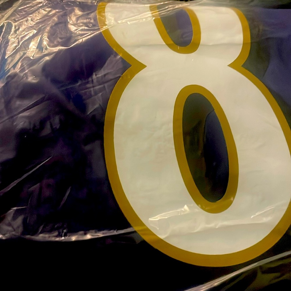 Nike Purple and Gold Men's Jersey